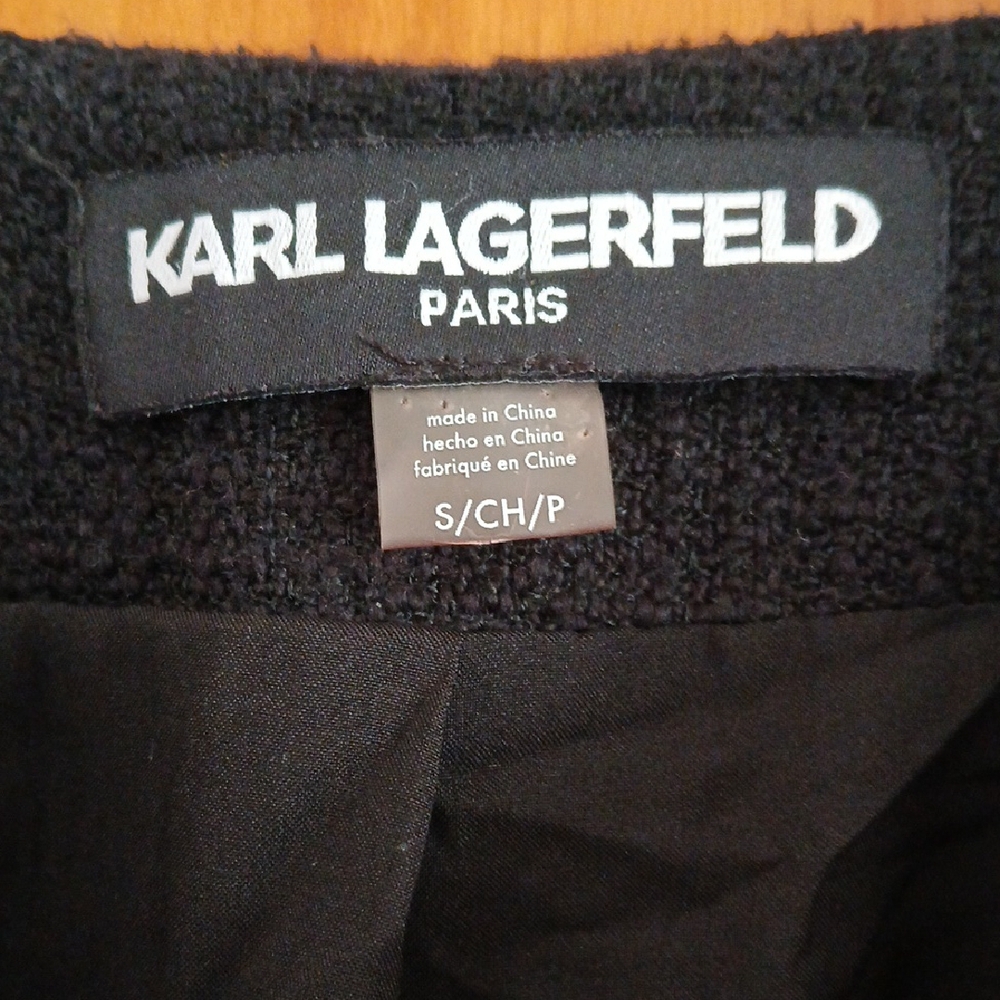 Karl Lagerfeld Black Blazer for Formal Occasions - Picture 2 of 5